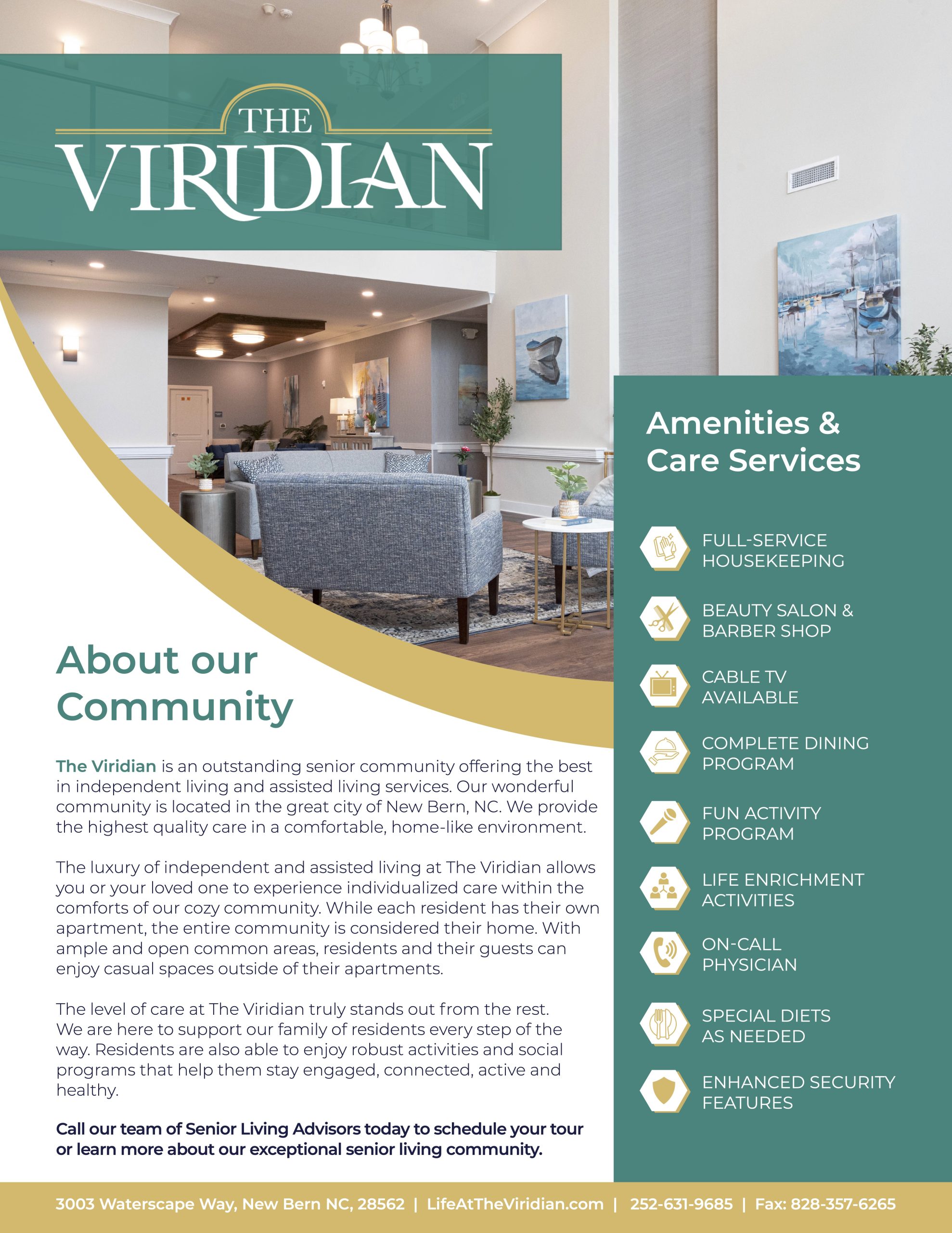 The Viridian - About our Services